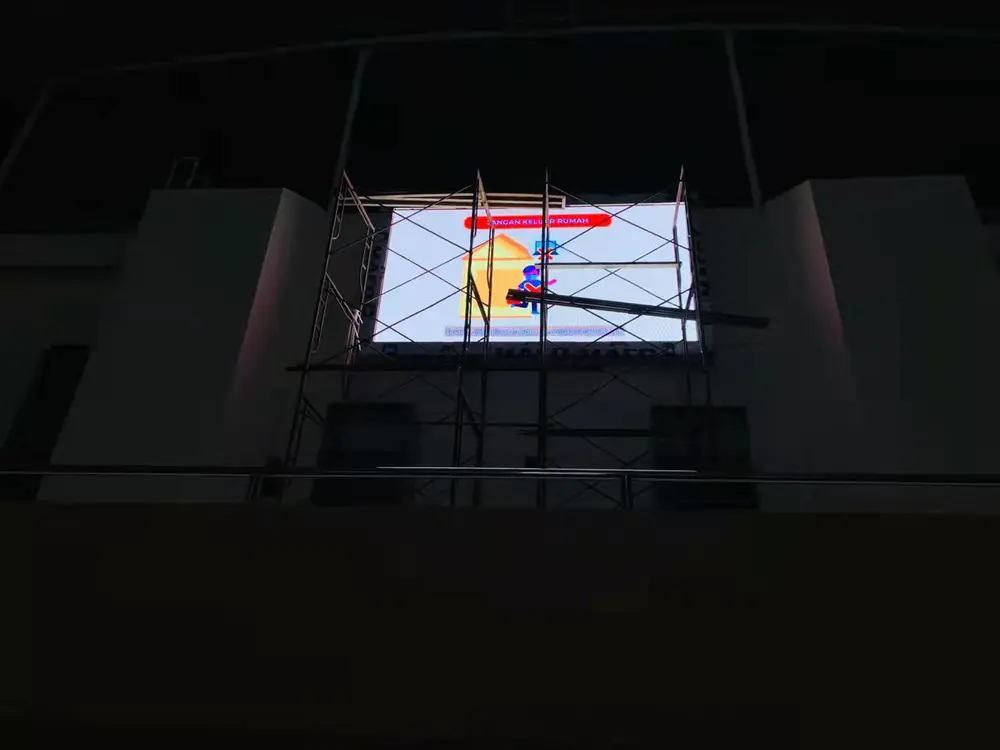 P5.9mm LED Display Installed in Indonesia