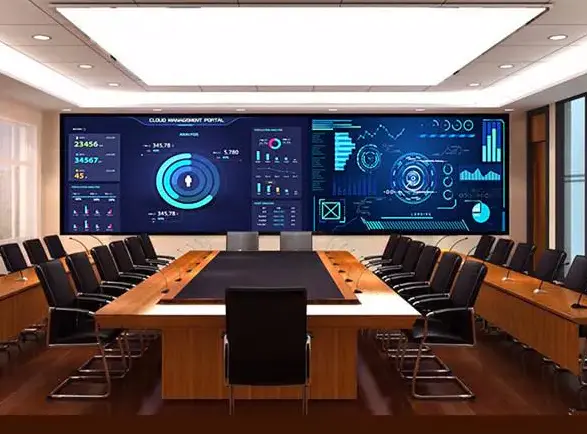 5 minutes to understand the LED display in the conference room