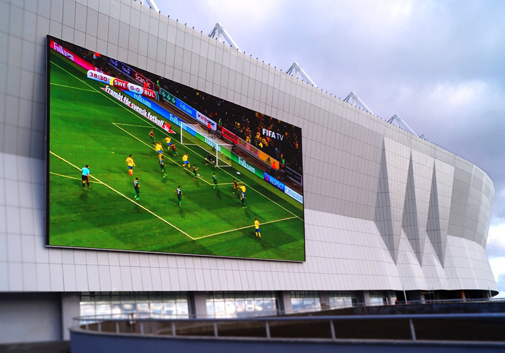 LED display in sports