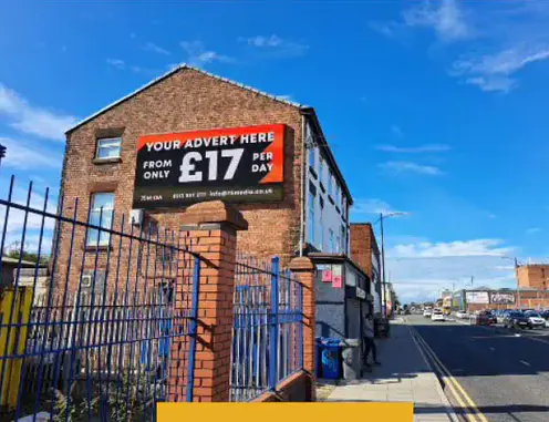 British street outdoor LED display project