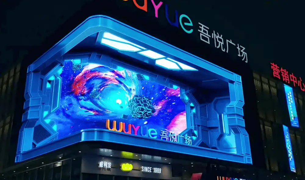 3D LED billboards, don't miss this future advertising trend