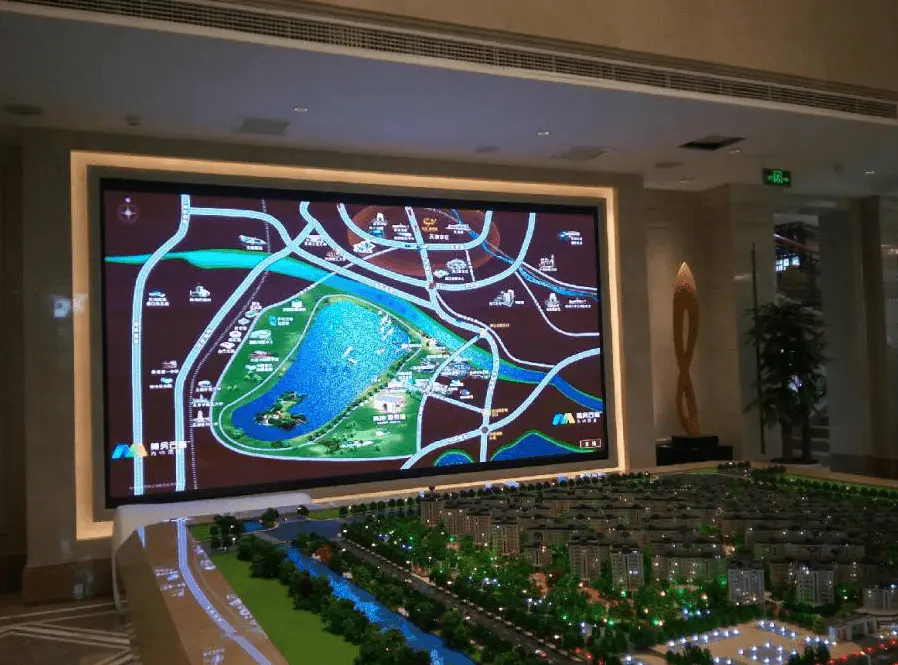 Application guide of LED display in real estate industry