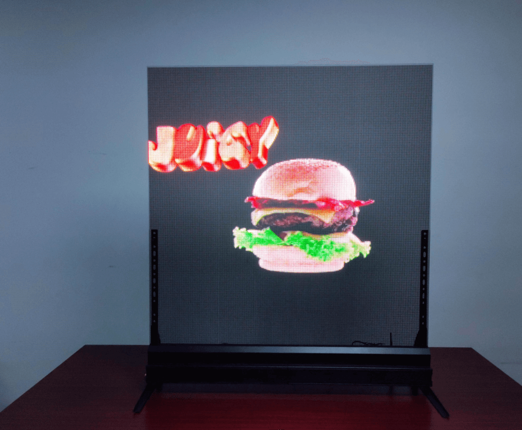 LED holographic screen
