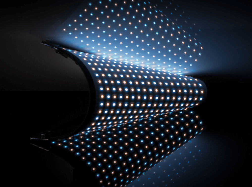 curved LED display