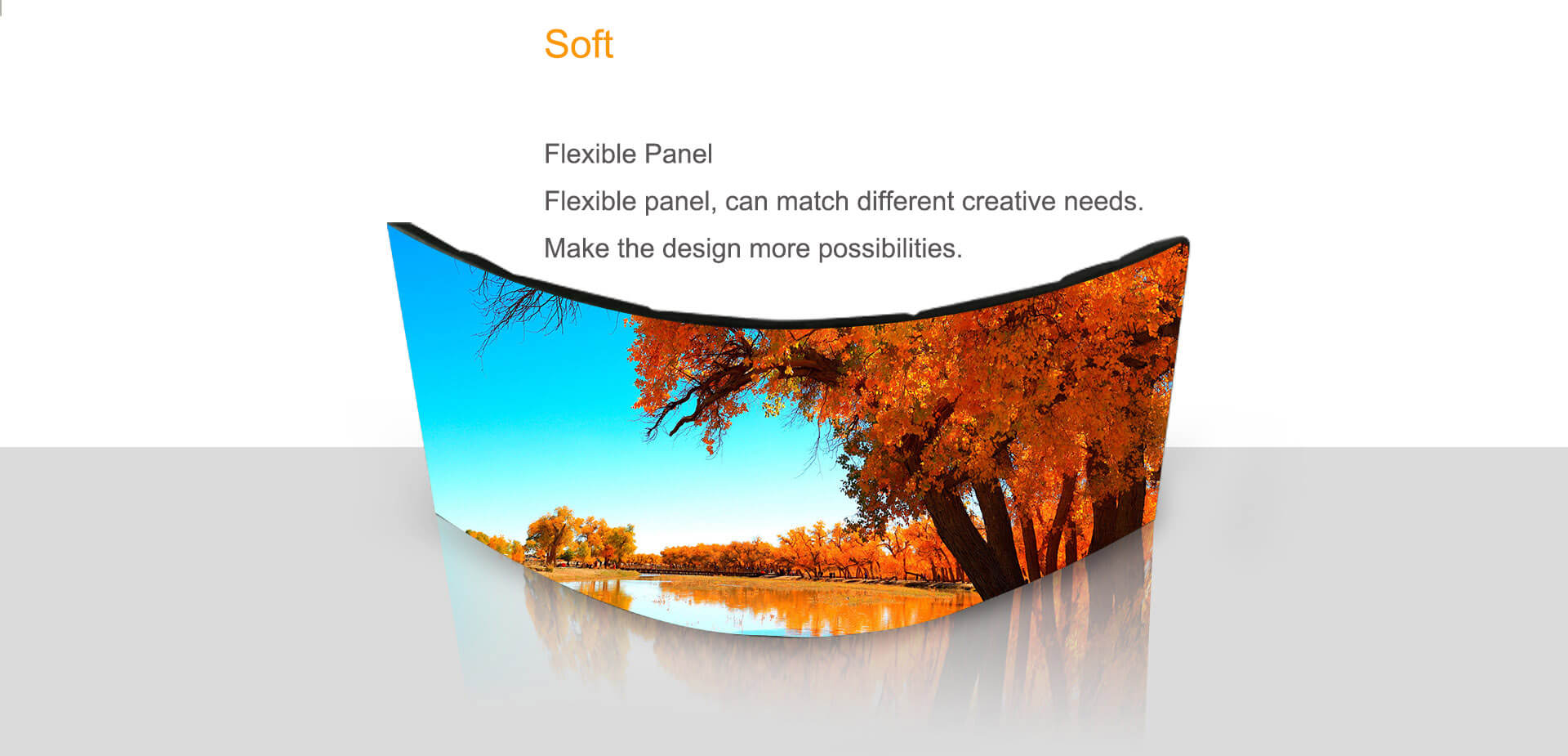 SoStron’s Curved LED Display