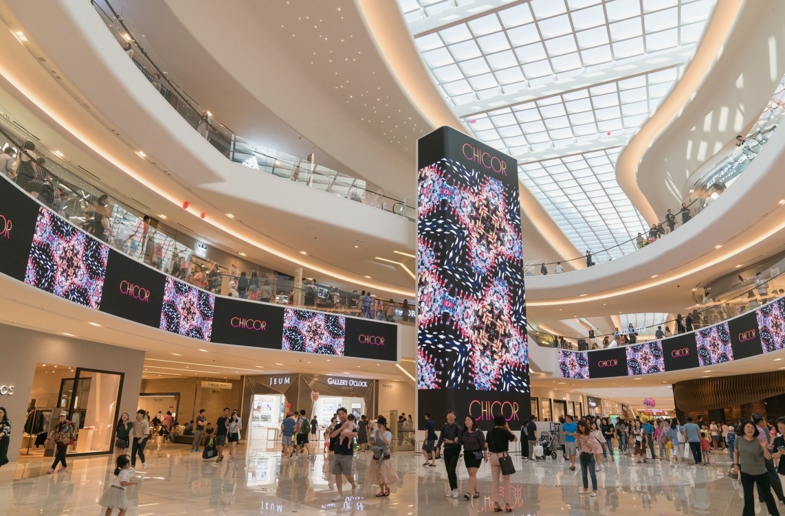 shopping mall LED display 