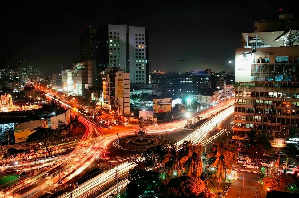 affichage LED au Bangladesh