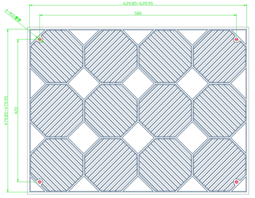 Reta size drawing