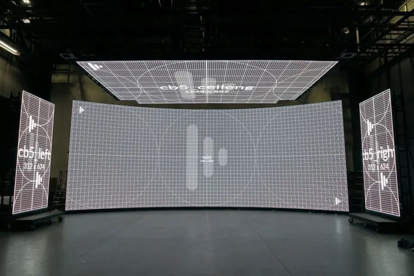 Proyecto de alquiler de pantalla LED para el estudio de radiodifusión de Tokio