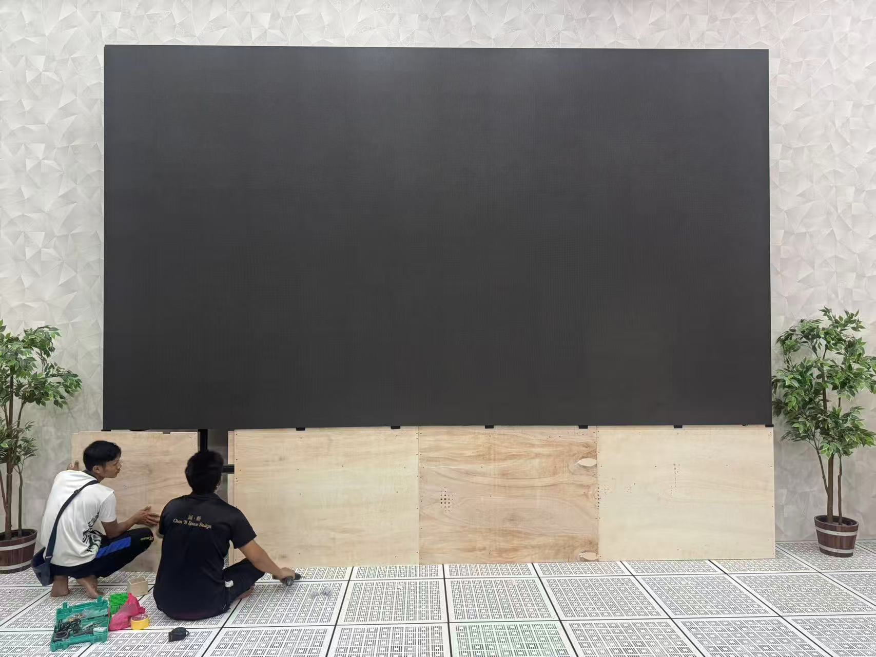 Proyecto de pantalla LED P2.5 para interiores en Malasia